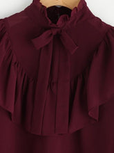 Load image into Gallery viewer, Frilled Vintage Blouse
