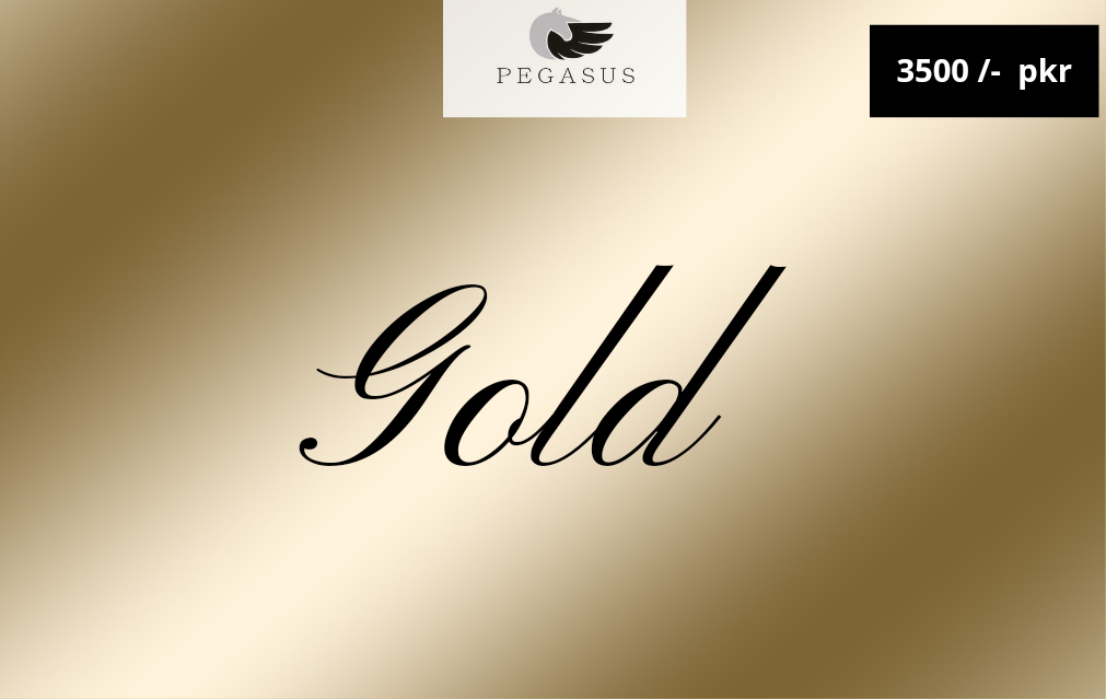 Gold gift card