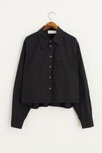 Load image into Gallery viewer, Large pocket shirt | Black

