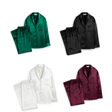 Load image into Gallery viewer, Silk Pyjama Set ( 4 colors available)
