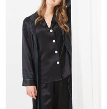 Load image into Gallery viewer, Contrast trimmed pj set
