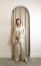 Load image into Gallery viewer, Silk Blazer Set
