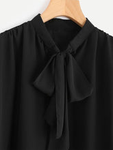 Load image into Gallery viewer, Tie Chiffon Blouse

