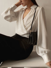 Load image into Gallery viewer, Wrap effect blouse
