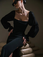 Load image into Gallery viewer, Blouson sleeve midi dress
