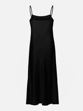 Load image into Gallery viewer, Silk slit slip dress
