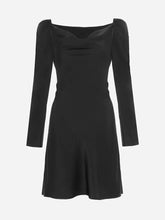 Load image into Gallery viewer, Draped slim-waist mini dress
