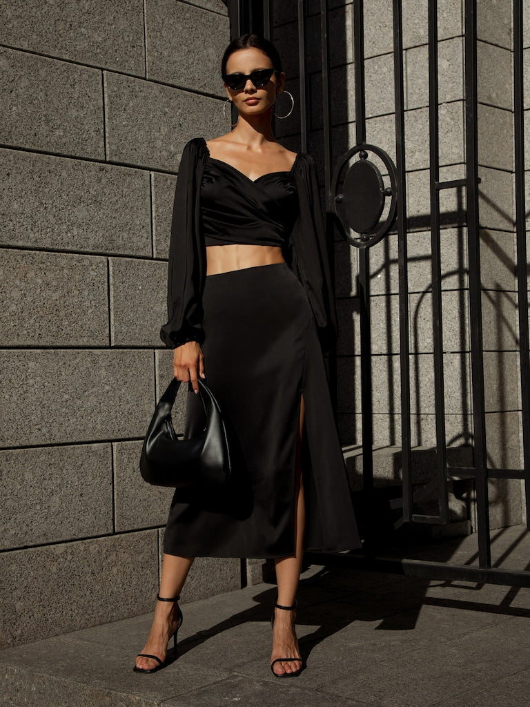 Black Skirt Outfit