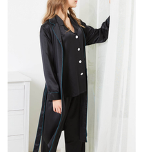 Load image into Gallery viewer, Contrast trimmed pj set
