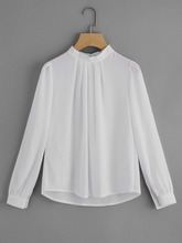 Load image into Gallery viewer, Pleated Chiffon Blouse
