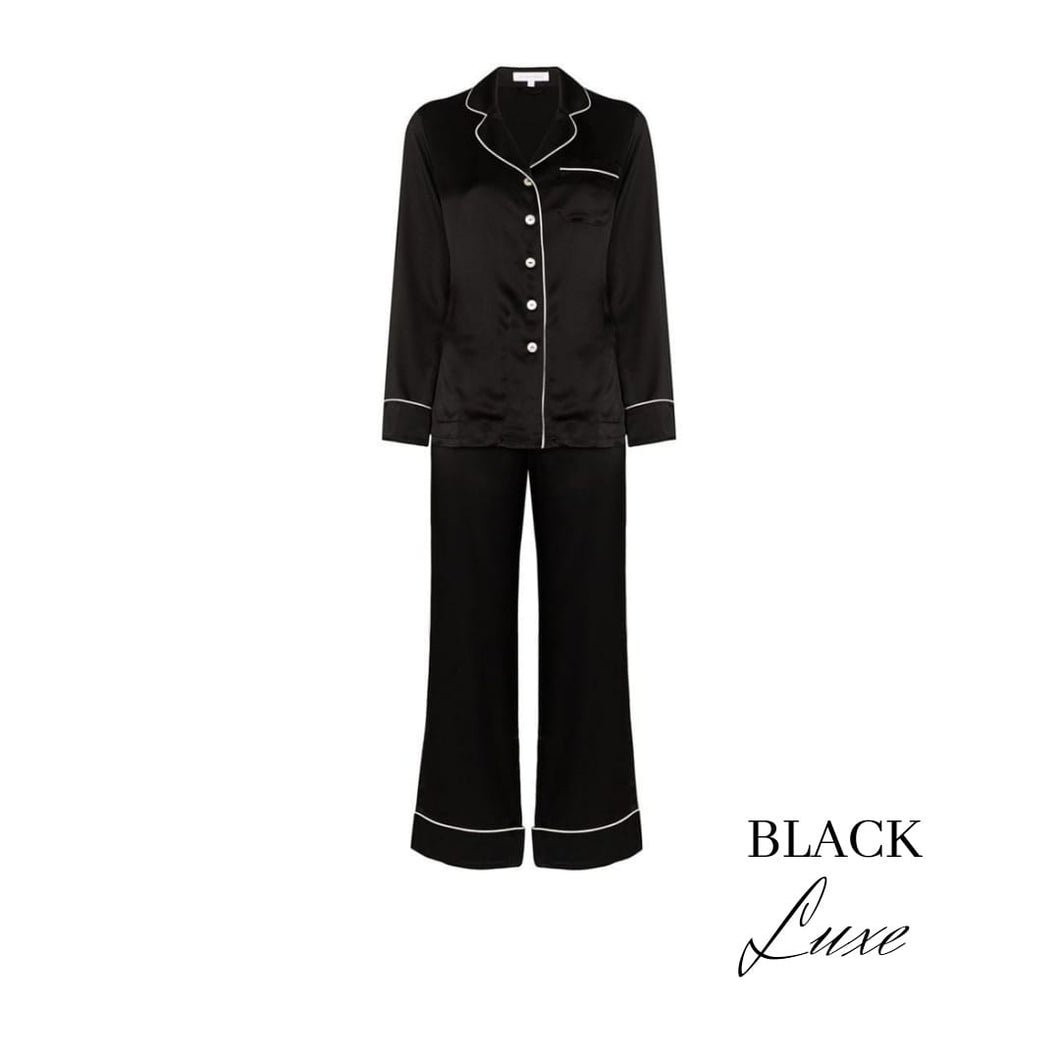 Black Luxe PJs