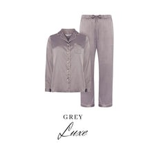 Load image into Gallery viewer, Grey Luxe Silk Pjs
