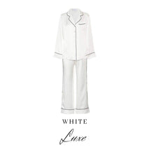 Load image into Gallery viewer, White luxe PJs
