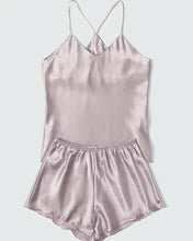 Load image into Gallery viewer, Grey cami shorts

