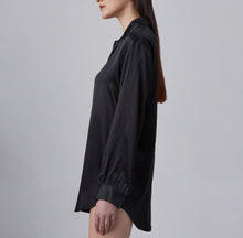 Load image into Gallery viewer, Silk tied detail shirt
